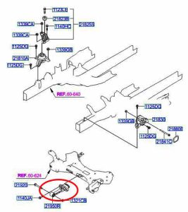دسته موتور جلو توسان ix35(2)