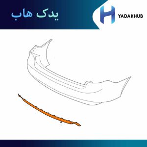 فلاپ زیر سپر عقب اپتیما MG مدل 2009 و 2010